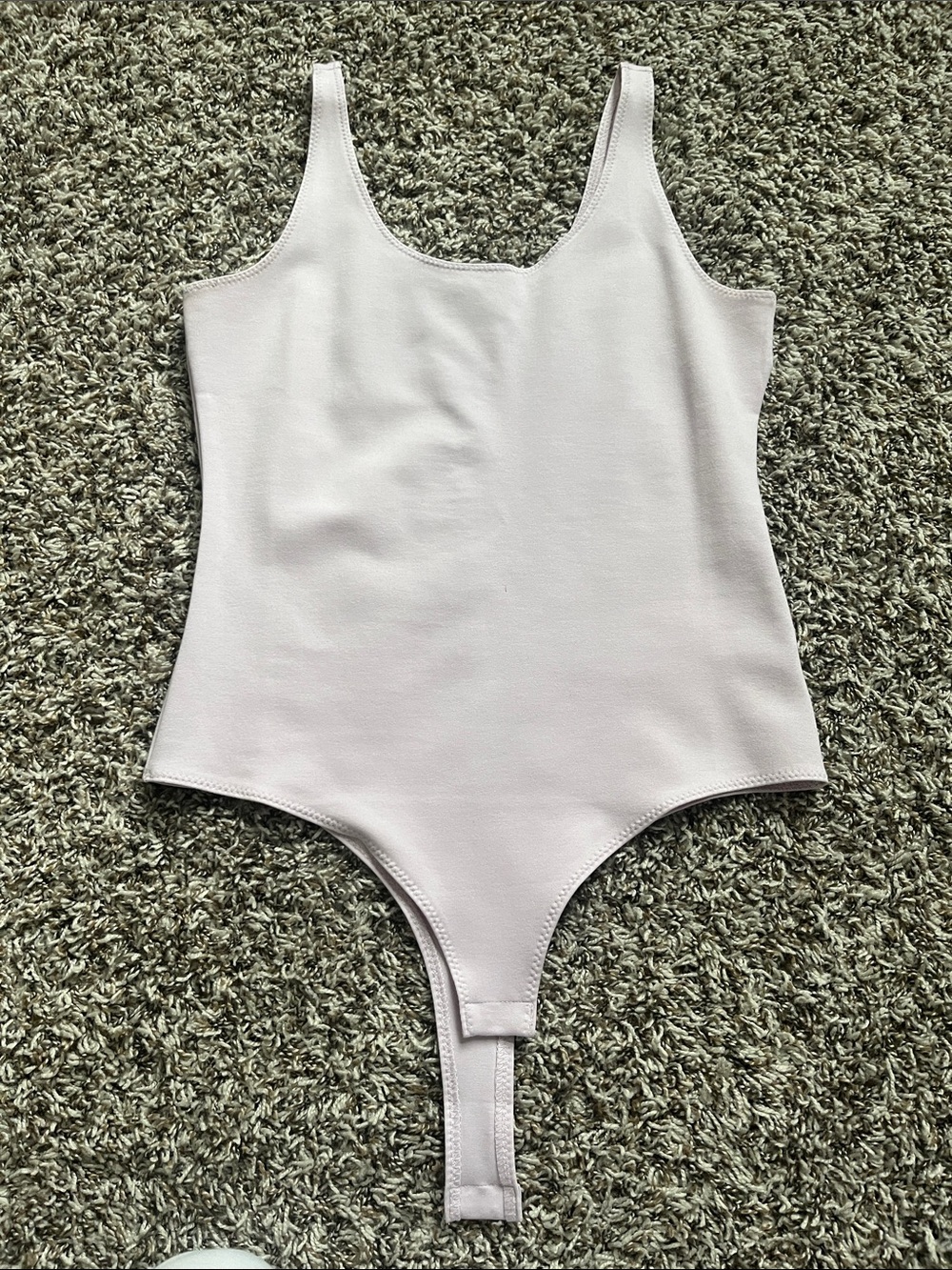 Shinestar Lavender Scoop Neck Womens/junior One-Piece Bodysuit